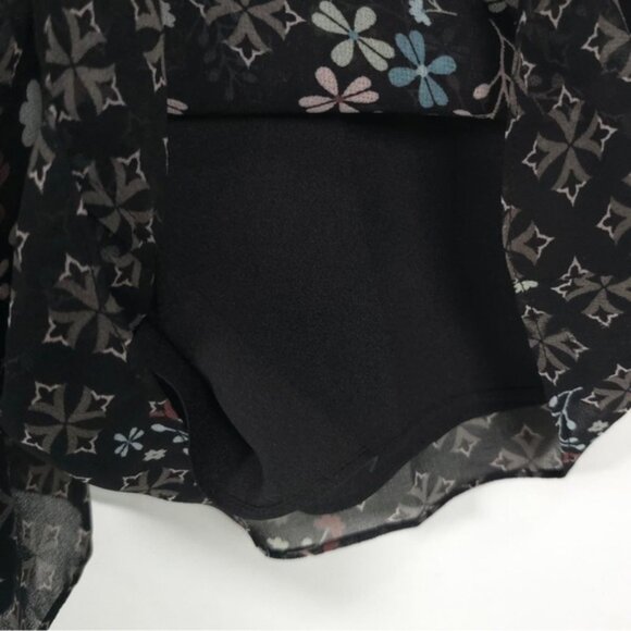 NWT TED BAKER LONDON Marcila Hazel High Neck Wide Leg Floral Jumpsuit Sz 1(S) - Picture 11 of 16